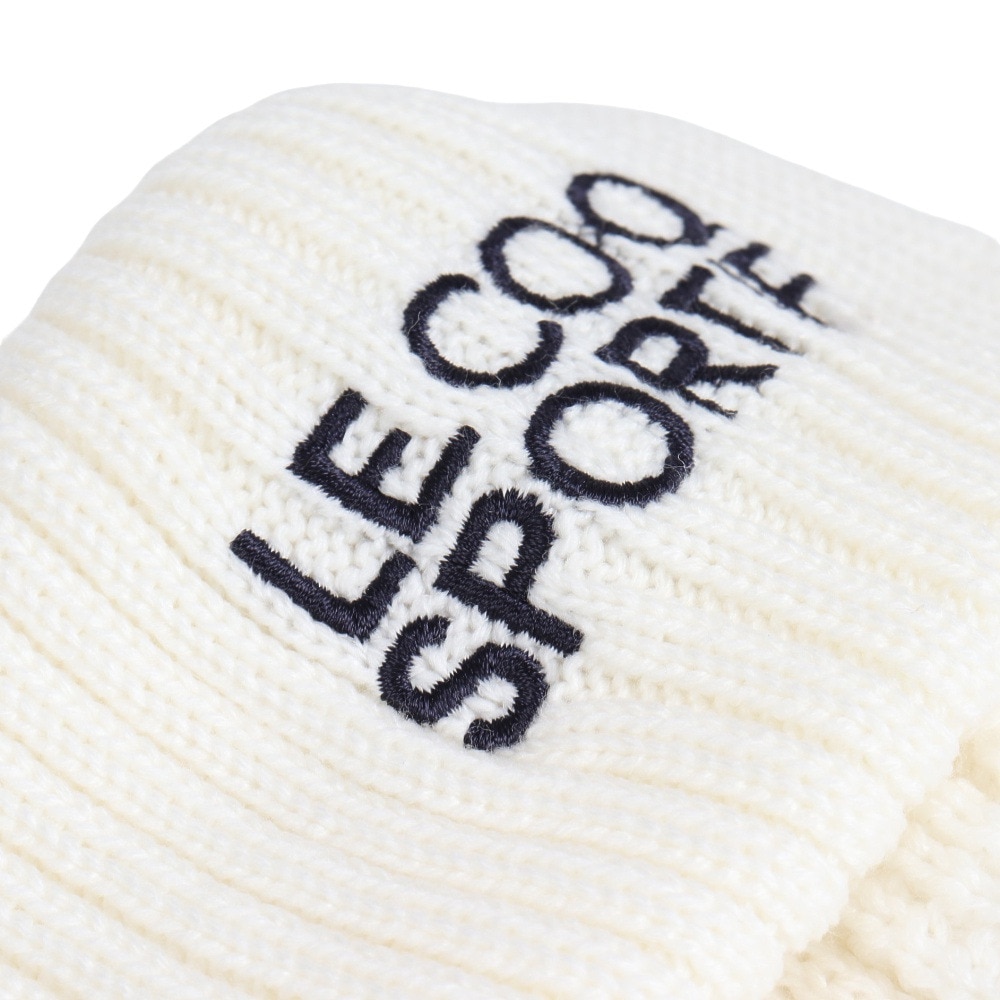 ルコックスポルティフ（lecoqsportif）（レディース）ゴルフ 防寒 レッグウォーマー QGCWJX80 WH00