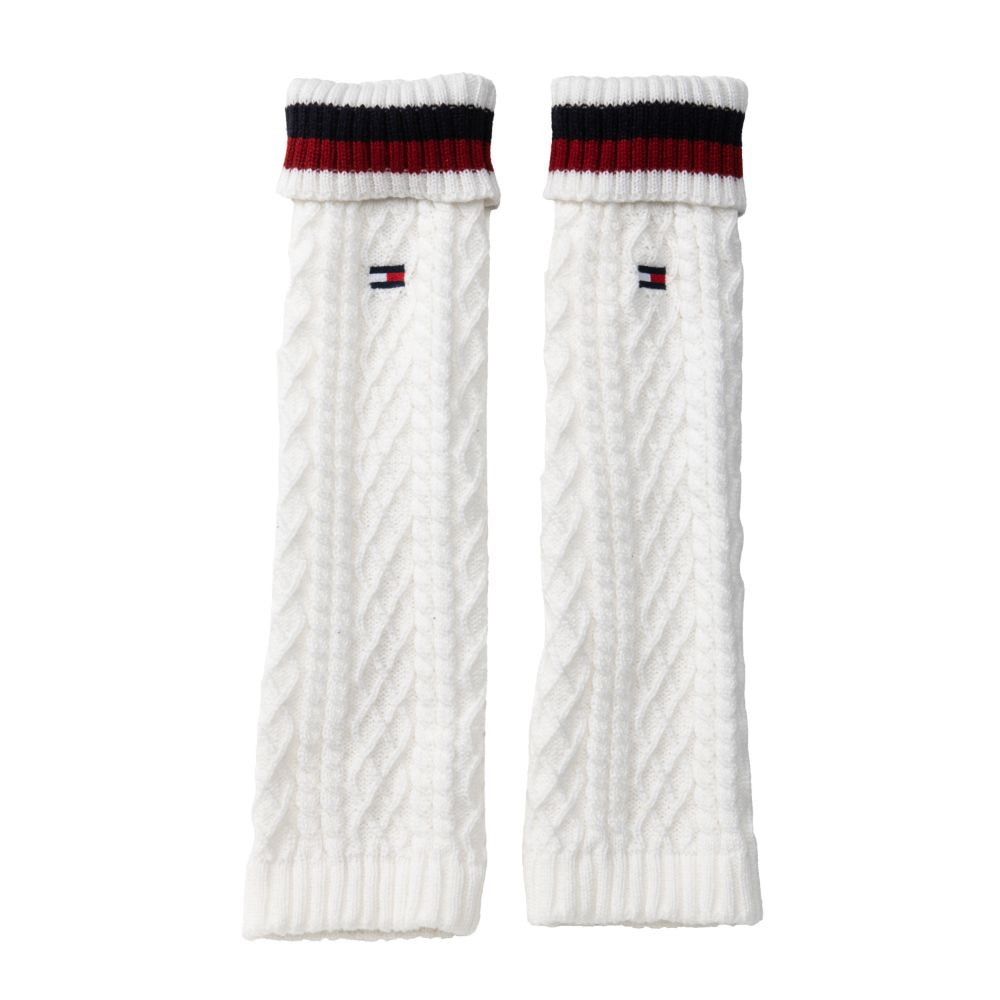 トミー ヒルフィガー ゴルフ（TOMMY HILFIGER GOLF）（レディース）ゴルフ 防寒 レッグウォーマーニット THMB3F63-WHT