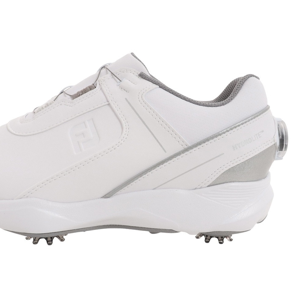 フットジョイ（FootJoy）（メンズ）ゴルフシューズ スパイク ハイドロライト ボア WT/SV 50057W 防水