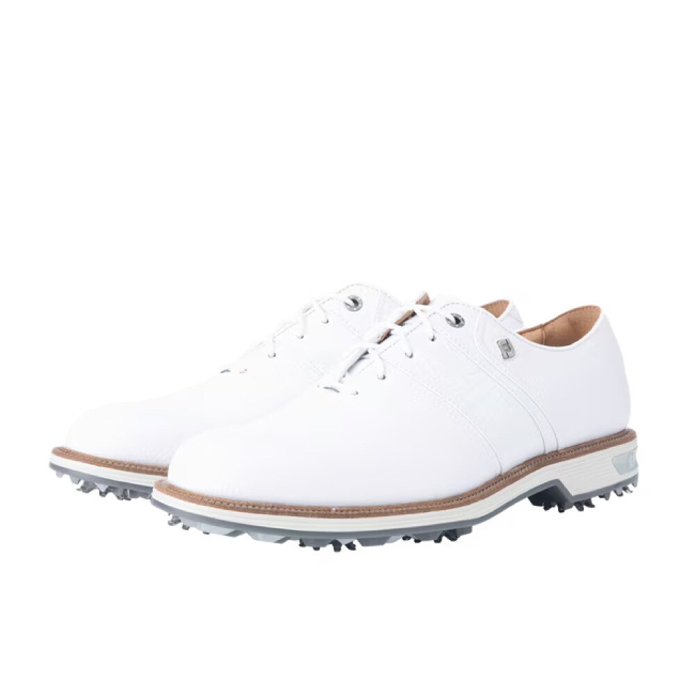 フットジョイ（FOOT JOY）（メンズ）ゴルフシューズ スパイク ドライジョイズ プレミア パッカード レース WT/WT 53931W