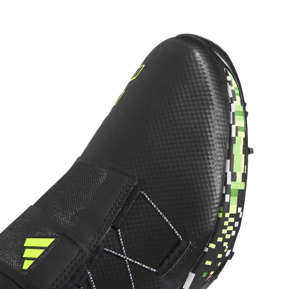 アディダス（adidas）（メンズ、レディース）ゼッドジー23 ボア グリッチ ゴルフシューズ ソフトスパイク IG5360BK/LE