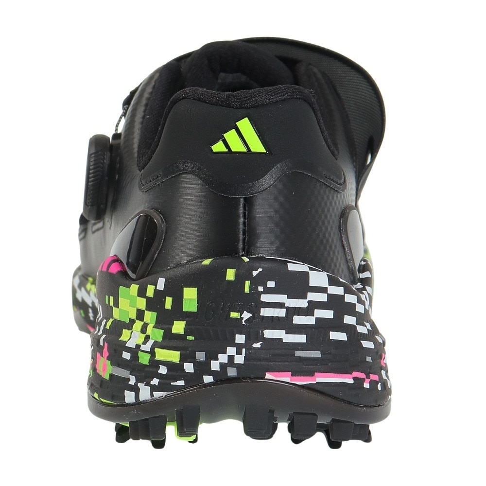 アディダス（adidas）（メンズ、レディース）ゼッドジー23 ボア グリッチ ゴルフシューズ ソフトスパイク IG5360BK/LE