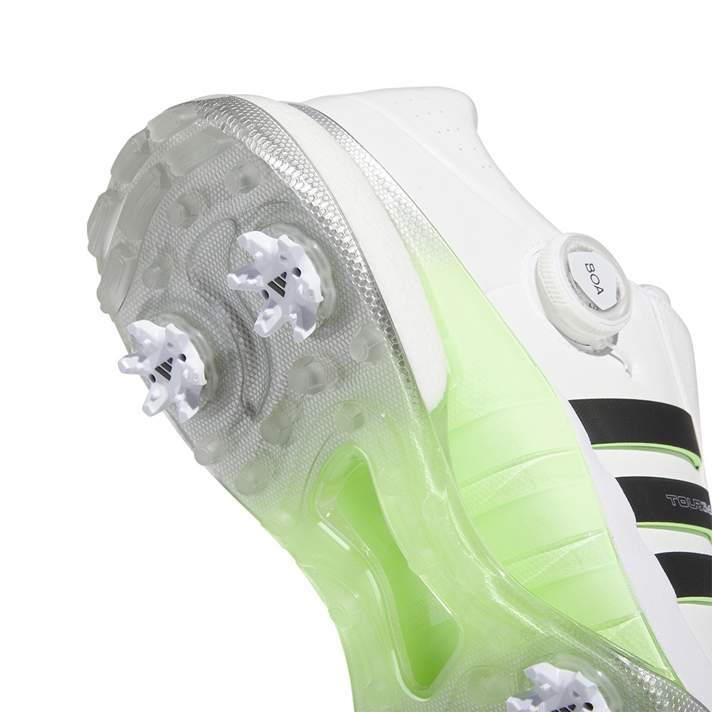 アディダス（adidas）（メンズ）ゴルフシューズ ソフトスパイク ツアー360 24 ボア IF0251W/GRN