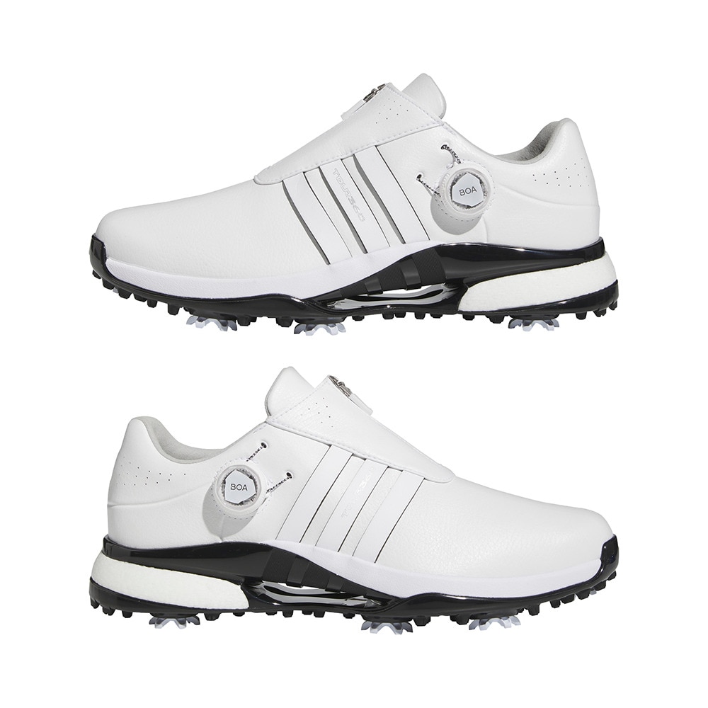 アディダス（adidas）（メンズ）ゴルフシューズ ソフトスパイク ツアー360 24 ボア IF0252W/BK