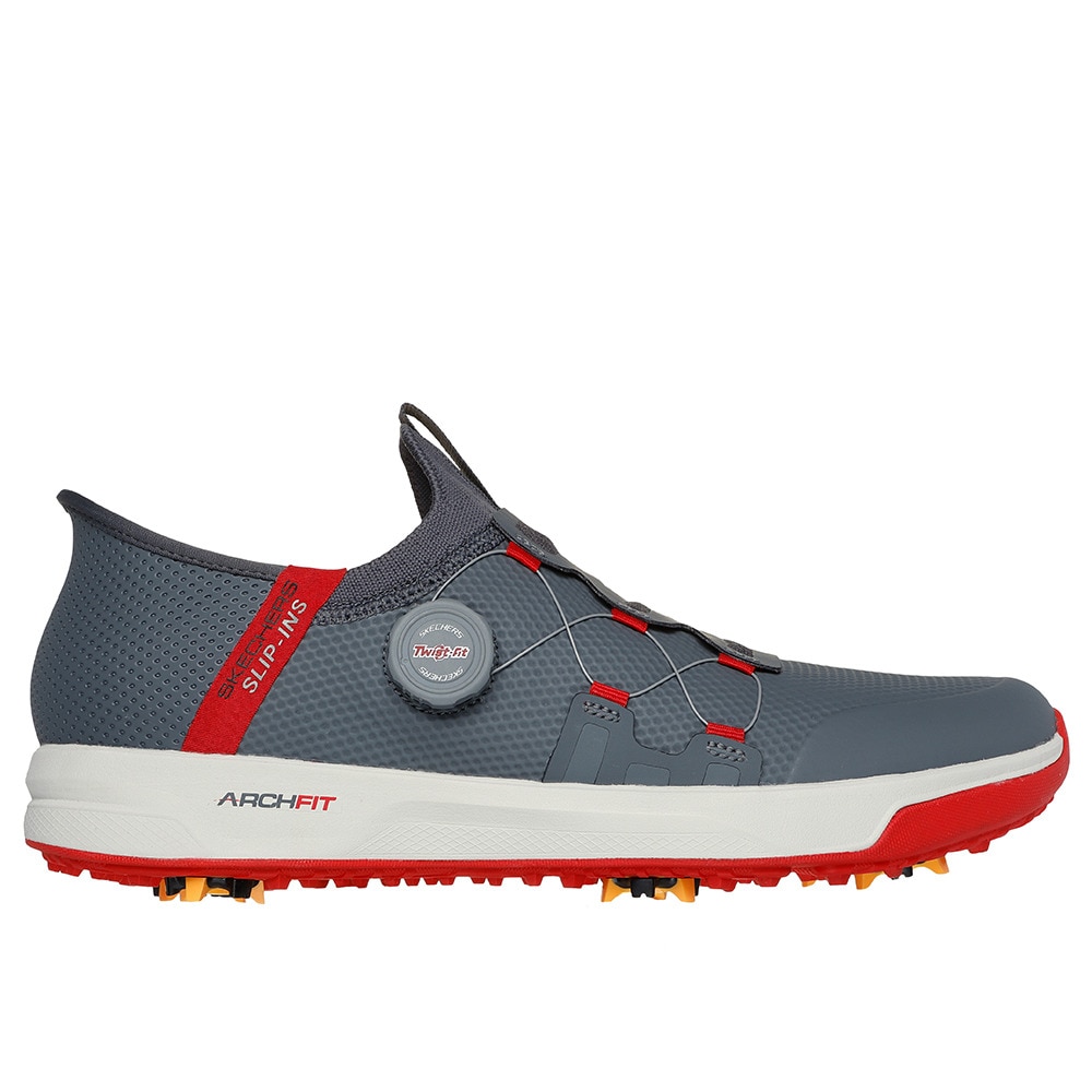 スケッチャーズ（SKECHERS）（メンズ）GO GOLF ELITE VORTEX S-INS ソフトスパイク ゴルフシューズ 214076-CCRD