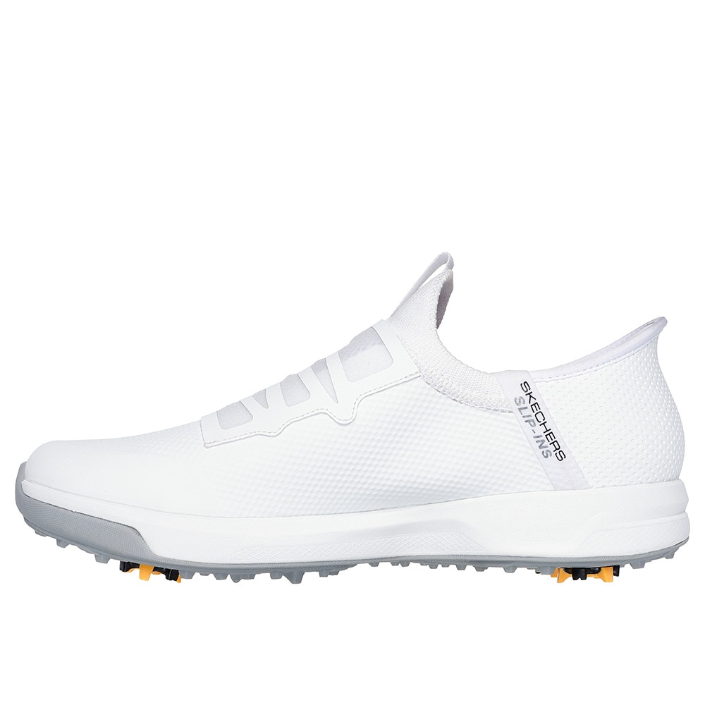 スケッチャーズ（SKECHERS）（メンズ）GO GOLF ELITE VORTEX S-INS ソフトスパイク ゴルフシューズ 214076-WHT