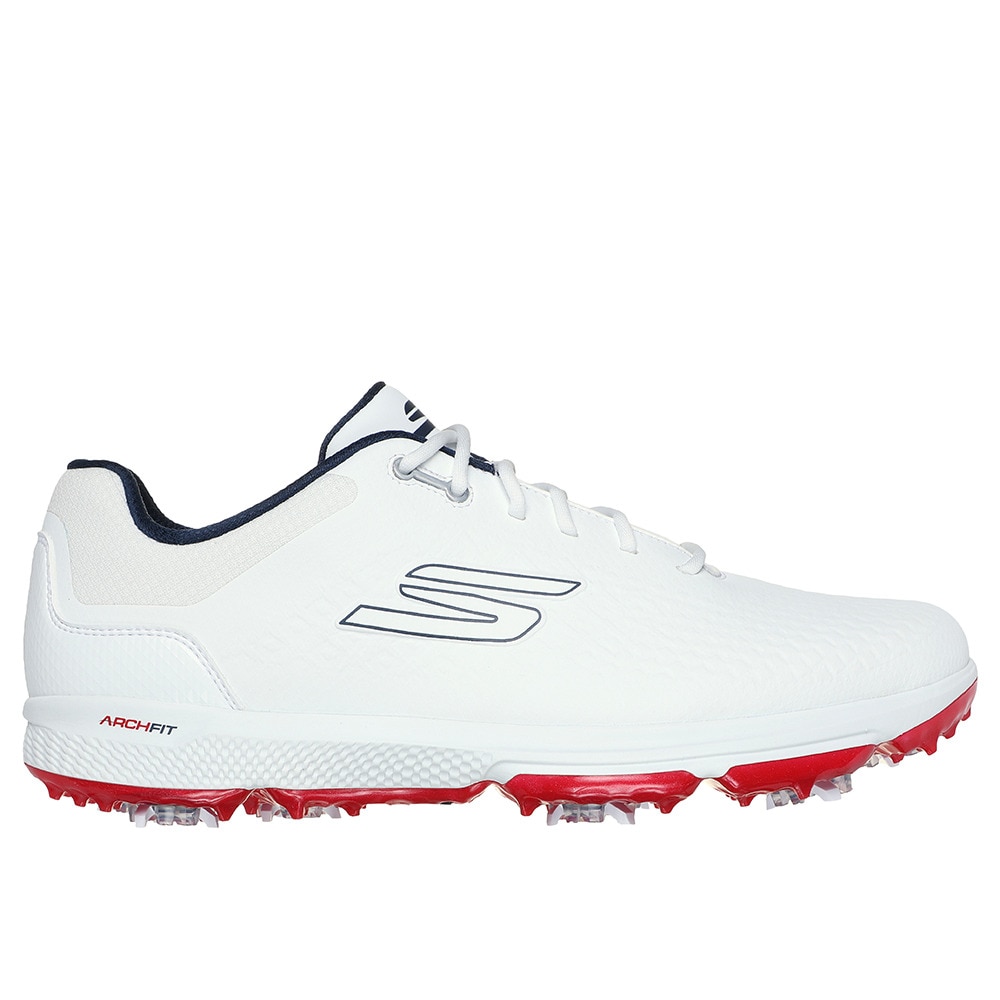 スケッチャーズ（SKECHERS）（メンズ）ゴルフシューズ アーチフィット ゴー ゴルフ プロ GO GOLF PRO6 214095-WNVR