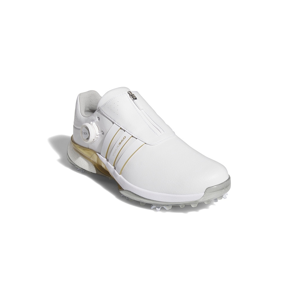 アディダス（adidas）（メンズ）ゴルフ シューズ ツアー360 24 ボア IH5165 W/GLD