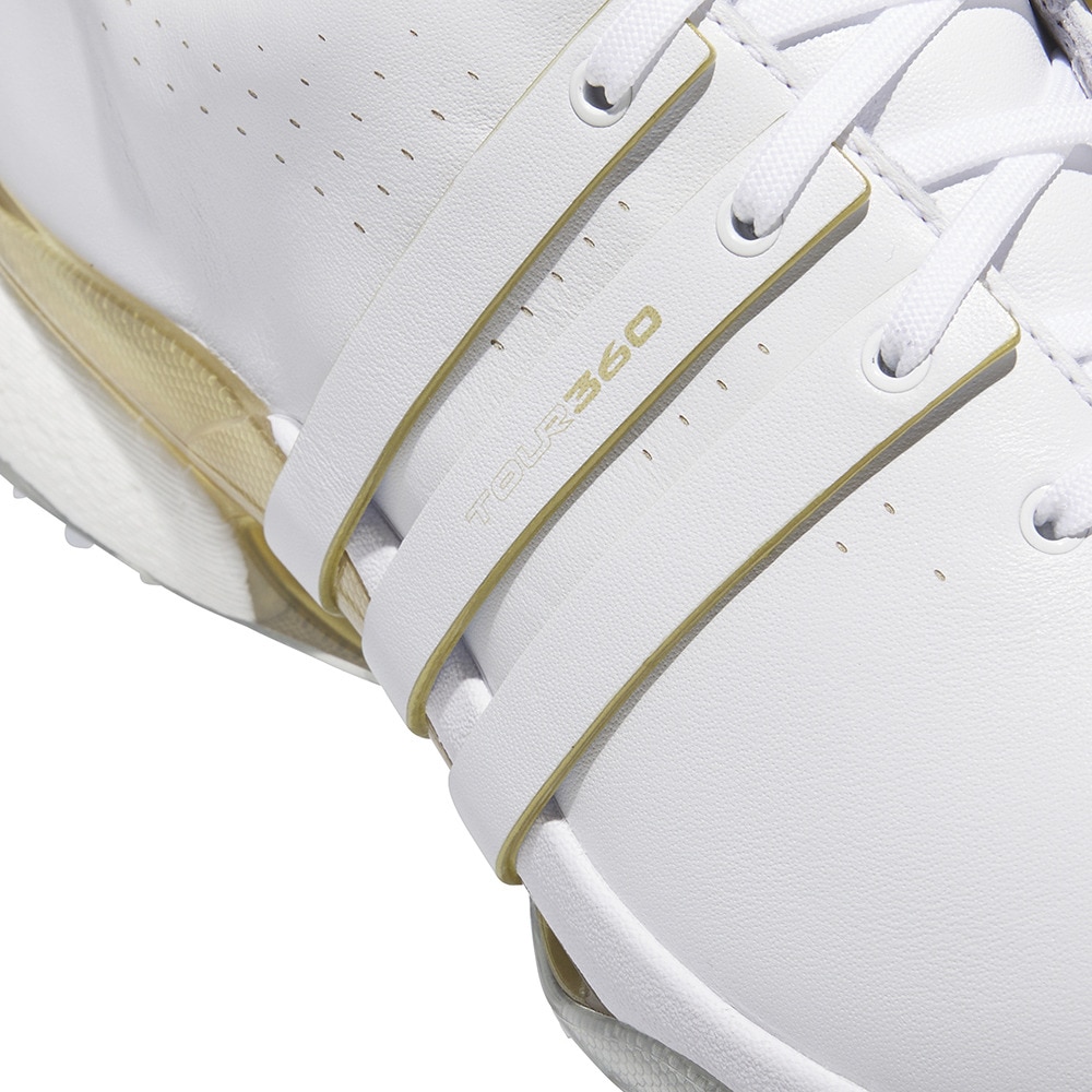 アディダス（adidas）（メンズ）ゴルフ シューズ ツアー360 24 IE3367 W/GLD