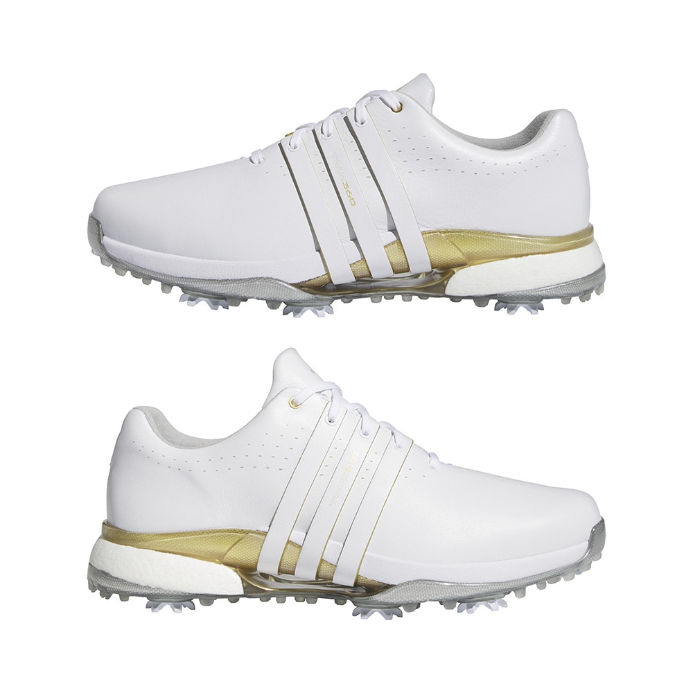 アディダス（adidas）（メンズ）ゴルフ シューズ ツアー360 24 IE3367 W/GLD