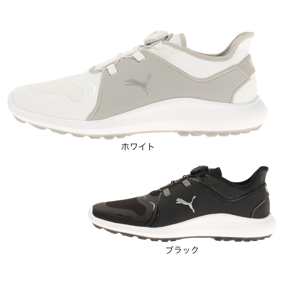 プーマ（PUMA）（メンズ）ゴルフシューズ メンズ イグナイト FASTEN8 ディスク スパイクレス 194541-03