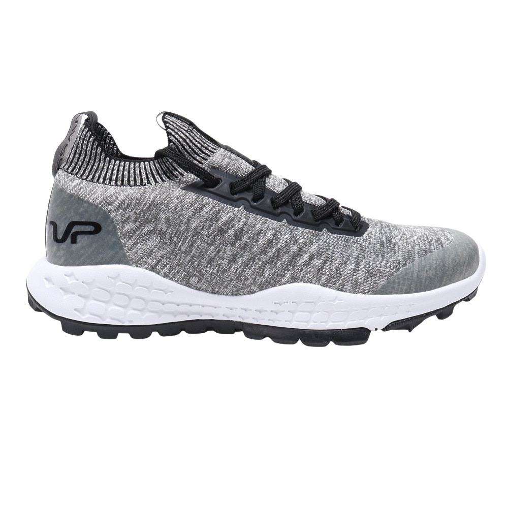 ザ・ワープ・バイ・エネーレ（The Warp By Ennerre）（メンズ）ゴルフシューズ スパイクレス メンズ WARP KNIT SL WB3KFZ03 GRY★★★