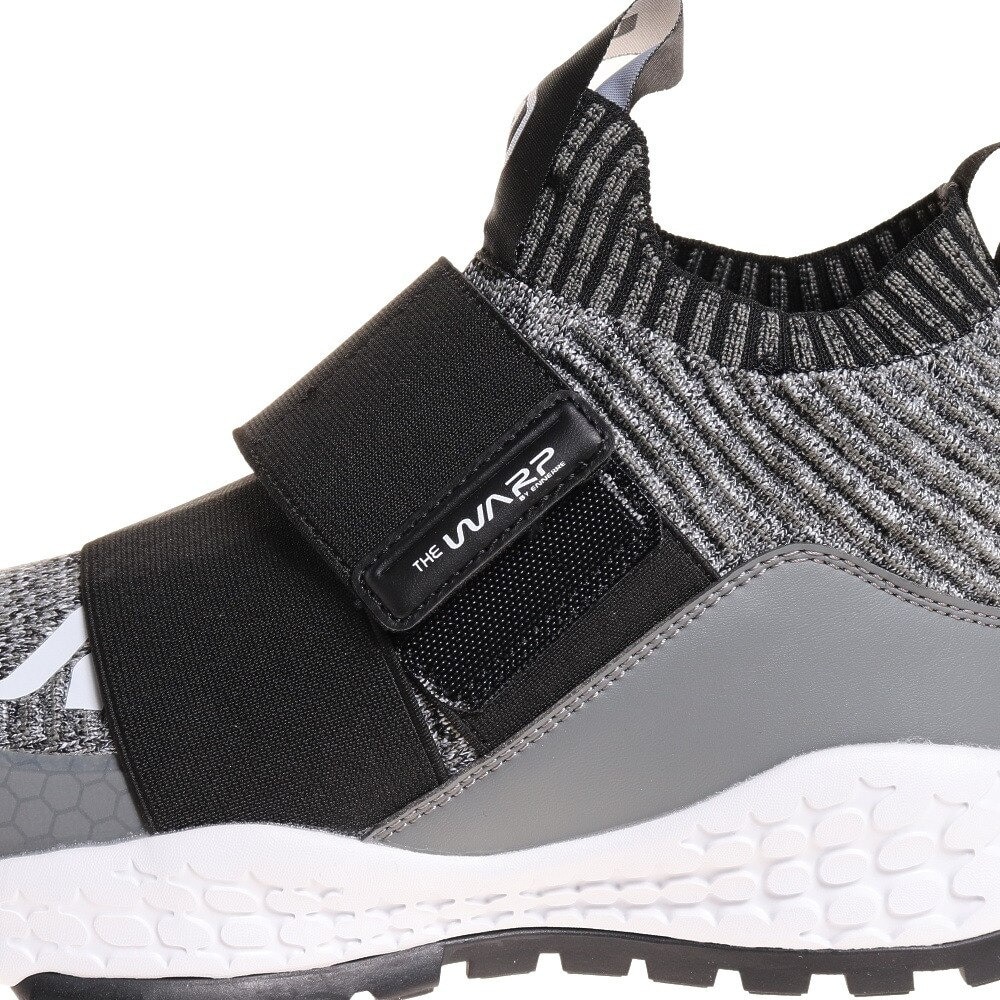 ザ・ワープ・バイ・エネーレ（The Warp By Ennerre）（メンズ）ゴルフシューズ スパイクレス メンズ WARP KNIT CROSS WB3KFZ04 GRY 幅広 ★★★