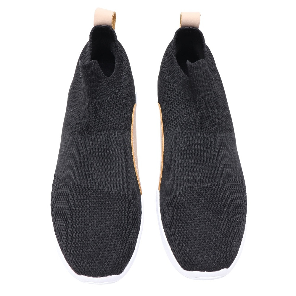 ザ・ワープ・バイ・エネーレ（The Warp By Ennerre）（メンズ）ゴルフシューズ スパイクレス メンズ WARP KNIT SLIP ON WB3KFZ05 BLK 幅広 