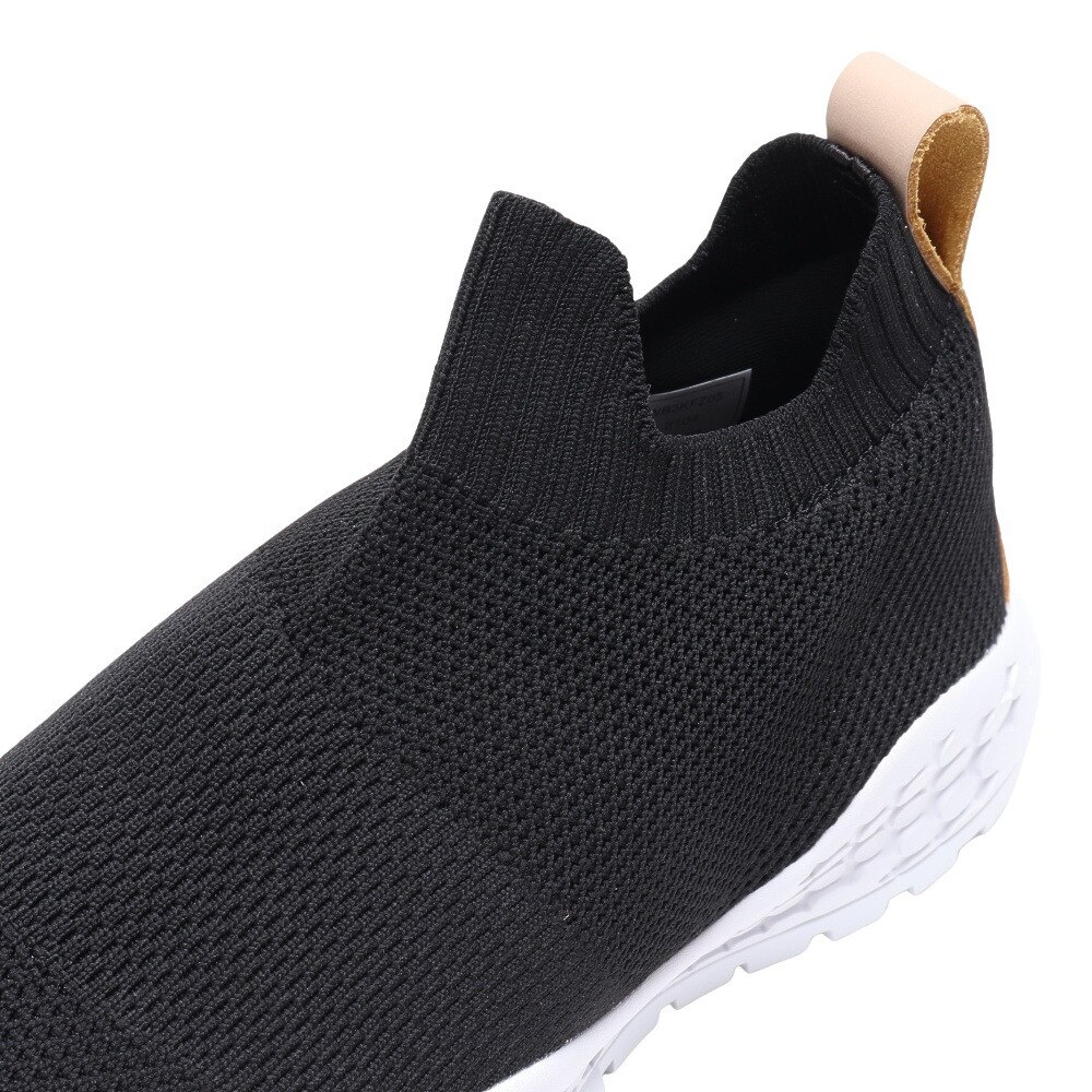 ザ・ワープ・バイ・エネーレ（The Warp By Ennerre）（メンズ）ゴルフシューズ スパイクレス メンズ WARP KNIT SLIP ON  WB3KFZ05 BLK 幅広