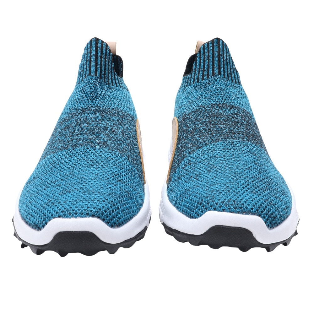 ザ・ワープ・バイ・エネーレ（The Warp By Ennerre）（メンズ）ゴルフシューズ スパイクレス メンズ WARP KNIT SLIP ON  WB3KFZ05 GRN 幅広