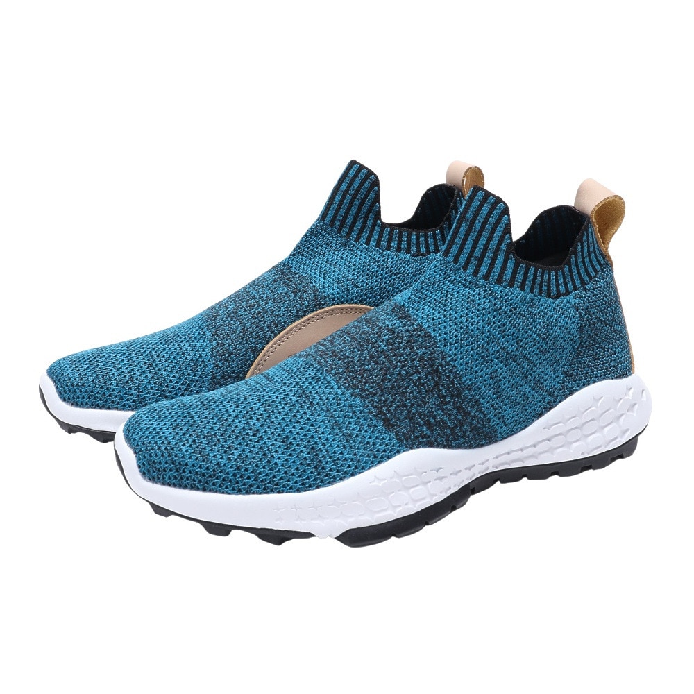 Ｔｈｅ Ｗａｒｐ Ｂｙ Ｅｎｎｅｒｒｅ ゴルフシューズ スパイクレス メンズ WARP KNIT SLIP ON WB3KFZ05 GRN 幅広 ２５．０ 38 ゴルフ画像