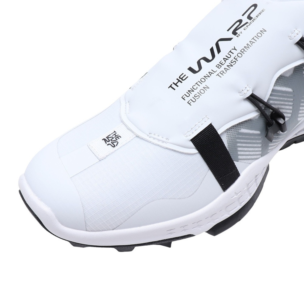 ザ・ワープ・バイ・エネーレ（The Warp By Ennerre）（メンズ）ゴルフシューズ スパイクレス メンズ WARP WRAPPED WB3KFZ06 WHT 幅広 ★★★