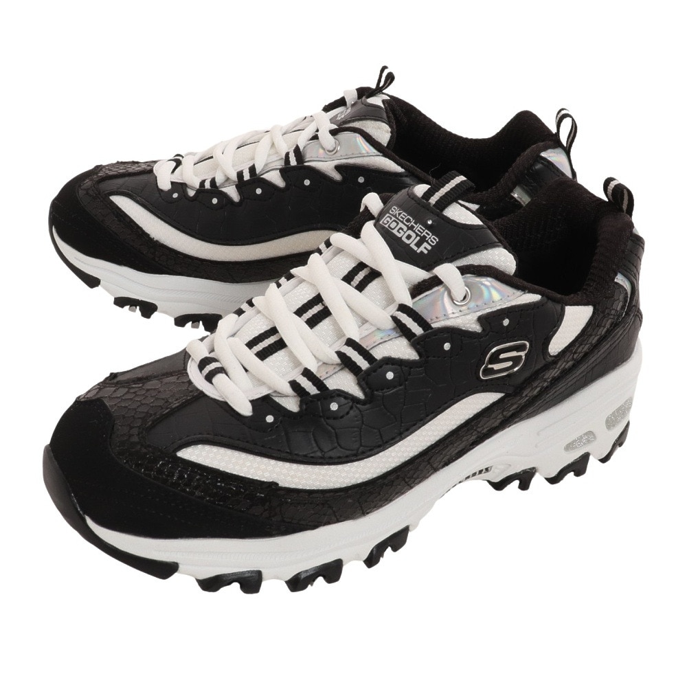 ＜ヴィクトリアゴルフ＞ スケッチャーズ ゴルフシューズ GO GOLF DLITES 123998-BKW-MENS ２６．０ 90 シューズ