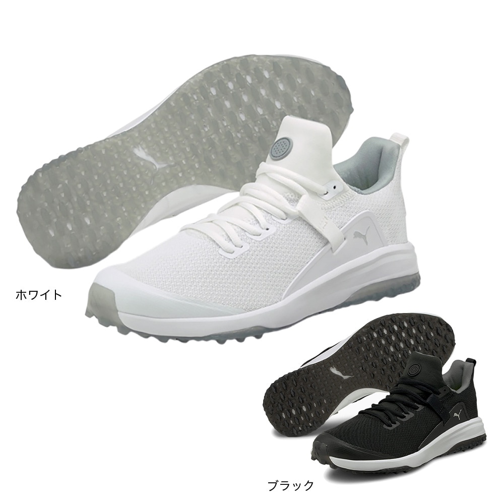 プーマ（PUMA）（メンズ）ゴルフシューズ フュージョン EVO スパイクレス シューズ 193850-01