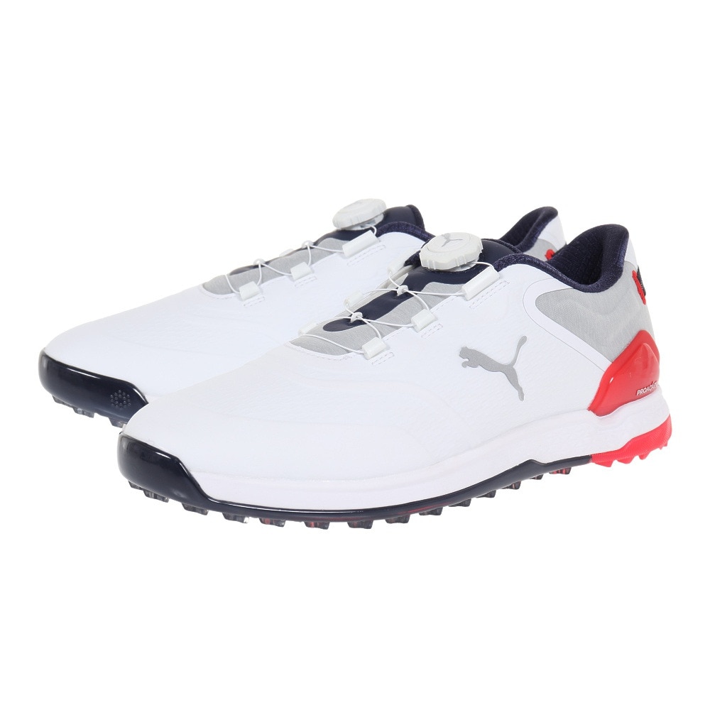 プーマ（PUMA）（メンズ）ゴルフシューズ 3E アルファキャット 2.0 ディスク スパイクレスシューズ 377526-03