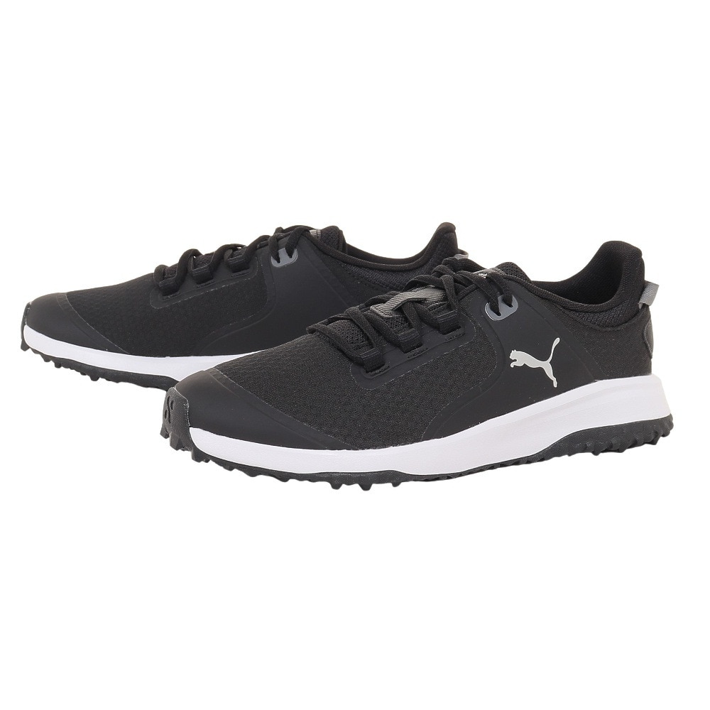 プーマ（PUMA）（メンズ）ゴルフシューズ 2E フュージョン グリップ ラバーソール スパイクレス シューズ 377527-02