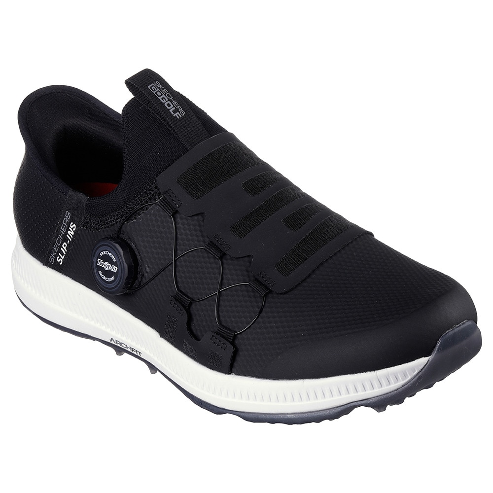 スケッチャーズ（SKECHERS）（メンズ）ゴルフシューズ スリップインズ ゴー ゴルフ エリート 5 214066-BKW