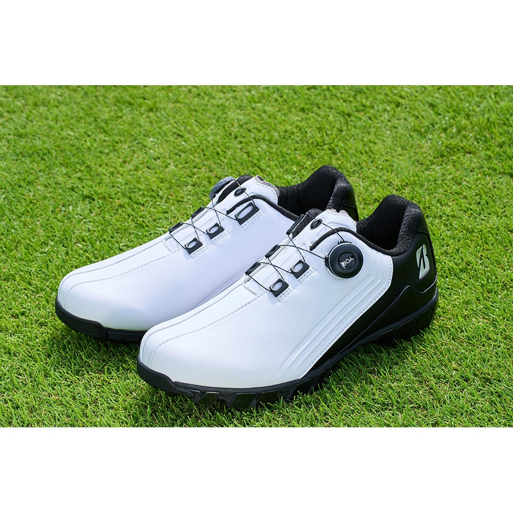 ブリヂストンゴルフ（BRIDGESTONE GOLF）（メンズ）ゴルフシューズ 23ゼロスパイクバイターワイド SHG380WK
