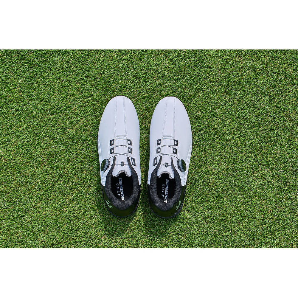 ブリヂストンゴルフ（BRIDGESTONE GOLF）（メンズ）ゴルフシューズ 23ゼロスパイクバイターワイド SHG380WK