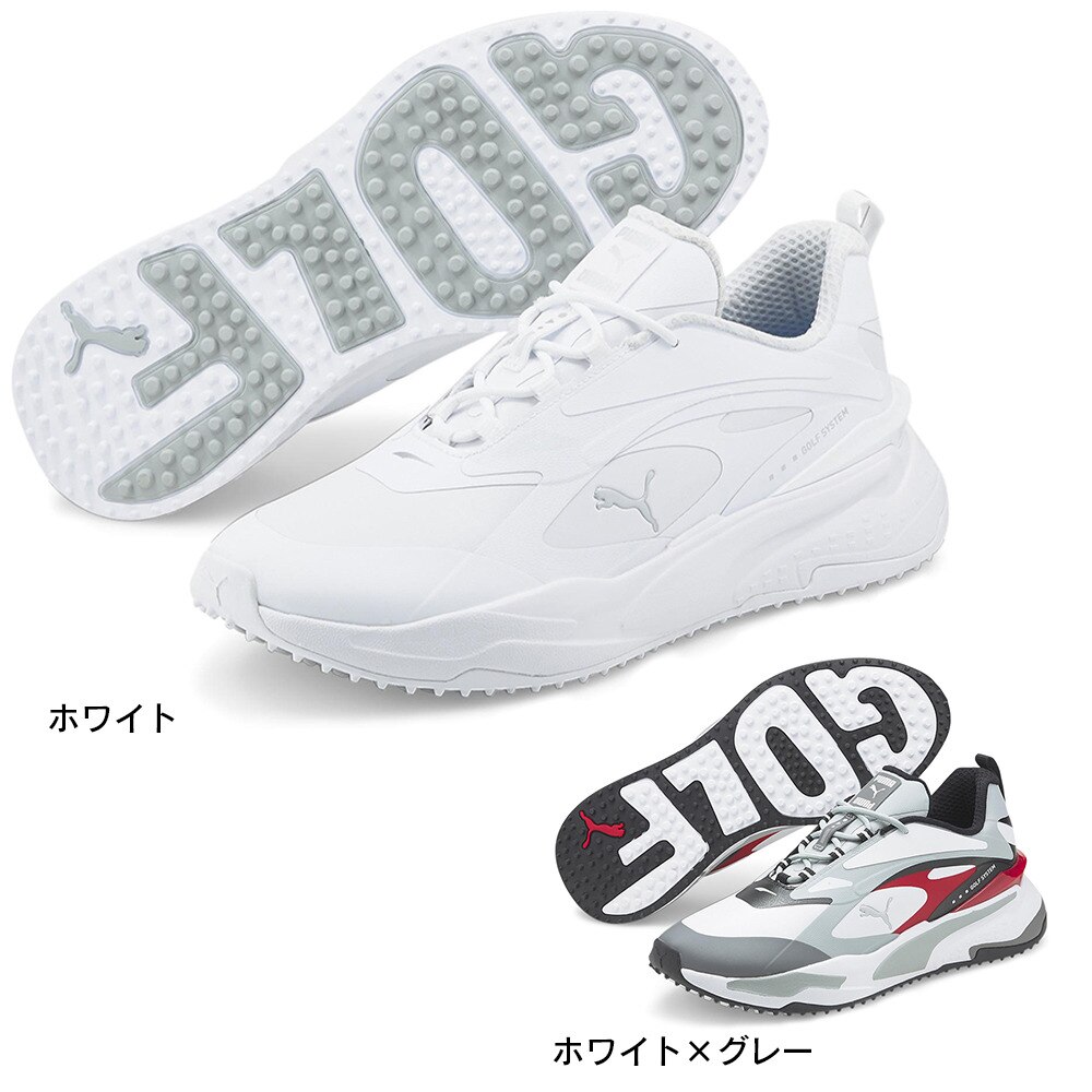 プーマ（PUMA）（メンズ）ゴルフシューズ 2E スパイクレス シューズ GS ファスト 376357-05