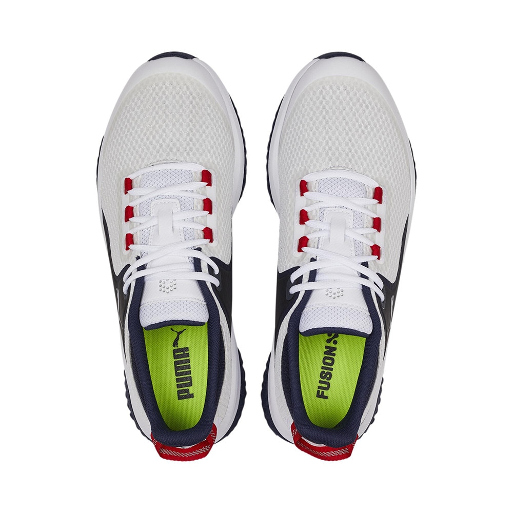 プーマ（PUMA）（メンズ）ゴルフシューズ 2E フュージョン グリップ ラバーソール スパイクレス シューズ 377527-04