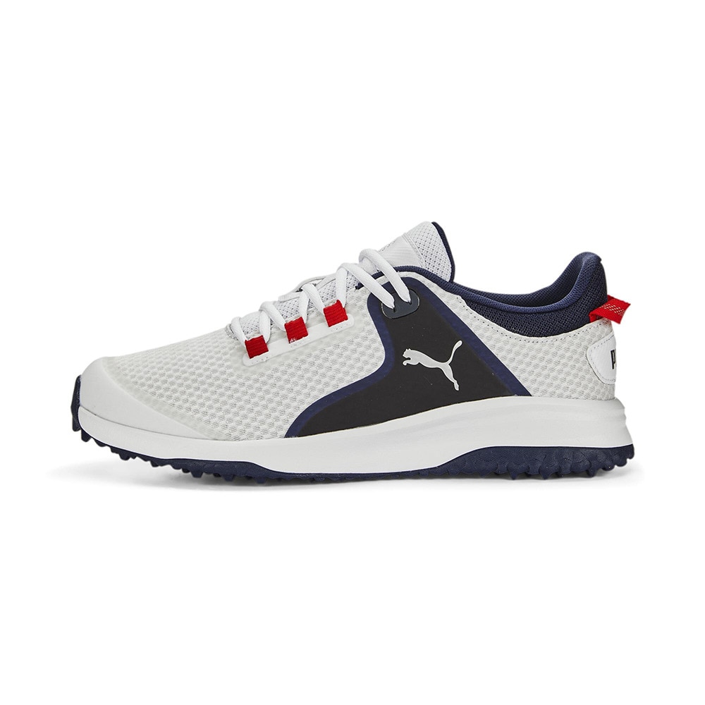 プーマ（PUMA）（メンズ）ゴルフシューズ 2E フュージョン グリップ ラバーソール スパイクレス シューズ 377527-04