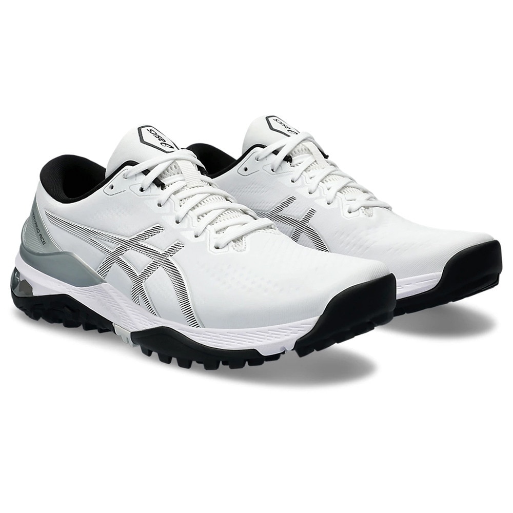 アシックス（ASICS）（メンズ）ゴルフシューズ ゲル カヤノ エース 2 GEL-KAYANO ACE 2 1111A243 WH/BK