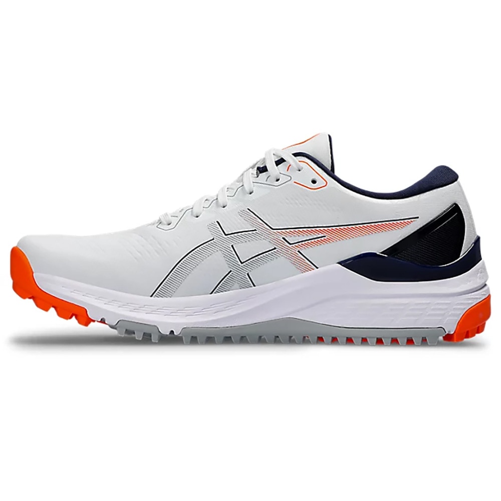 アシックス（ASICS）（メンズ）ゴルフシューズ ゲル カヤノ エース 2 GEL-KAYANO ACE 2 1111A243 WH/OR 2024年モデル