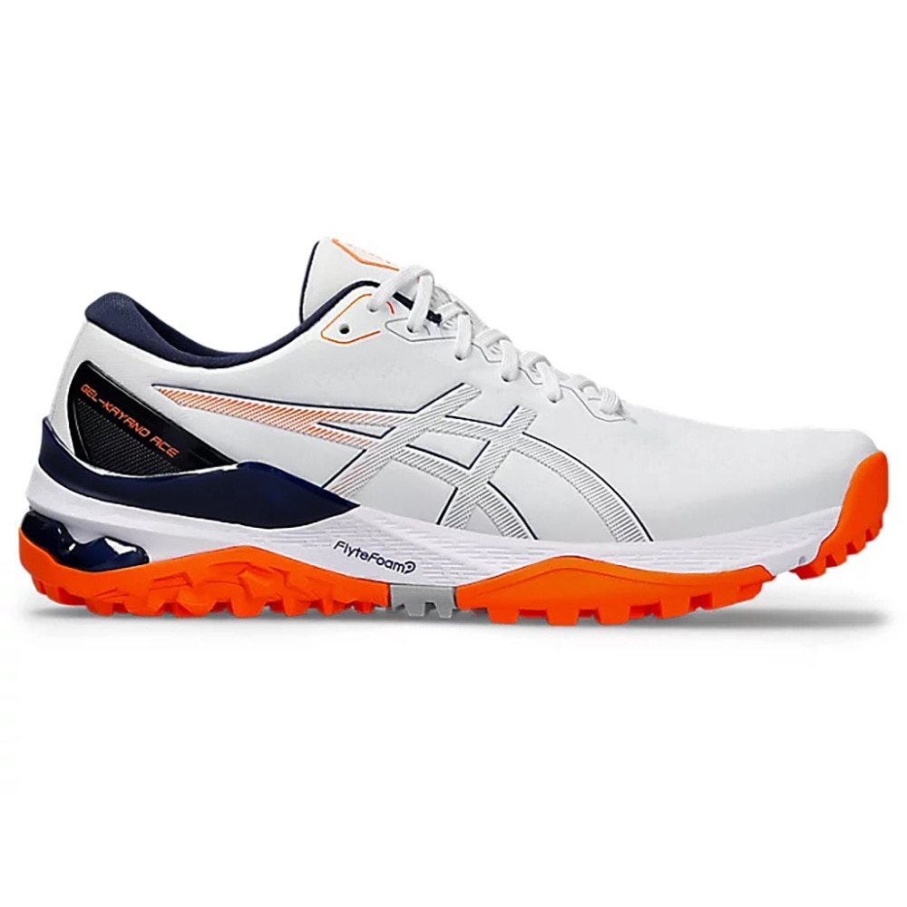 アシックス（ASICS）（メンズ）ゴルフシューズ ゲル カヤノ エース 2 GEL-KAYANO ACE 2 1111A243 WH/OR