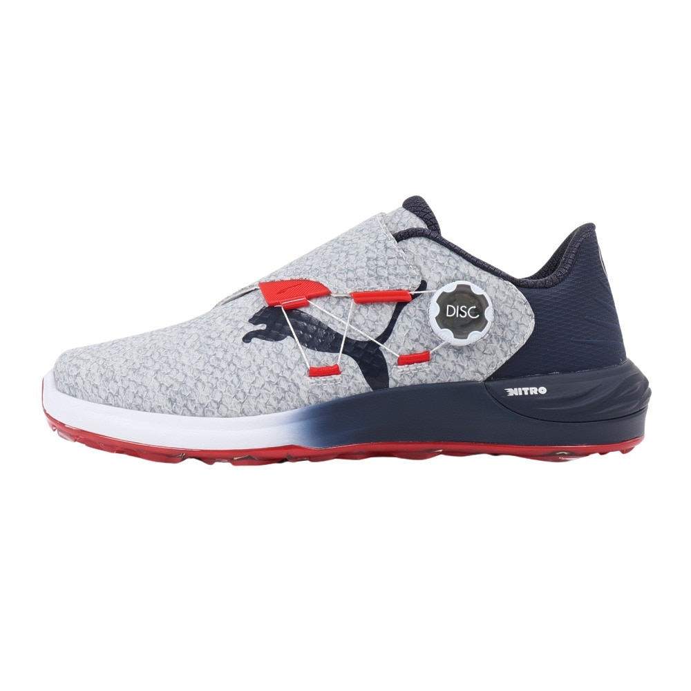 プーマ（PUMA）（メンズ）ゴルフシューズ 3E ファントムキャット ニトロ ディスク 379208-04