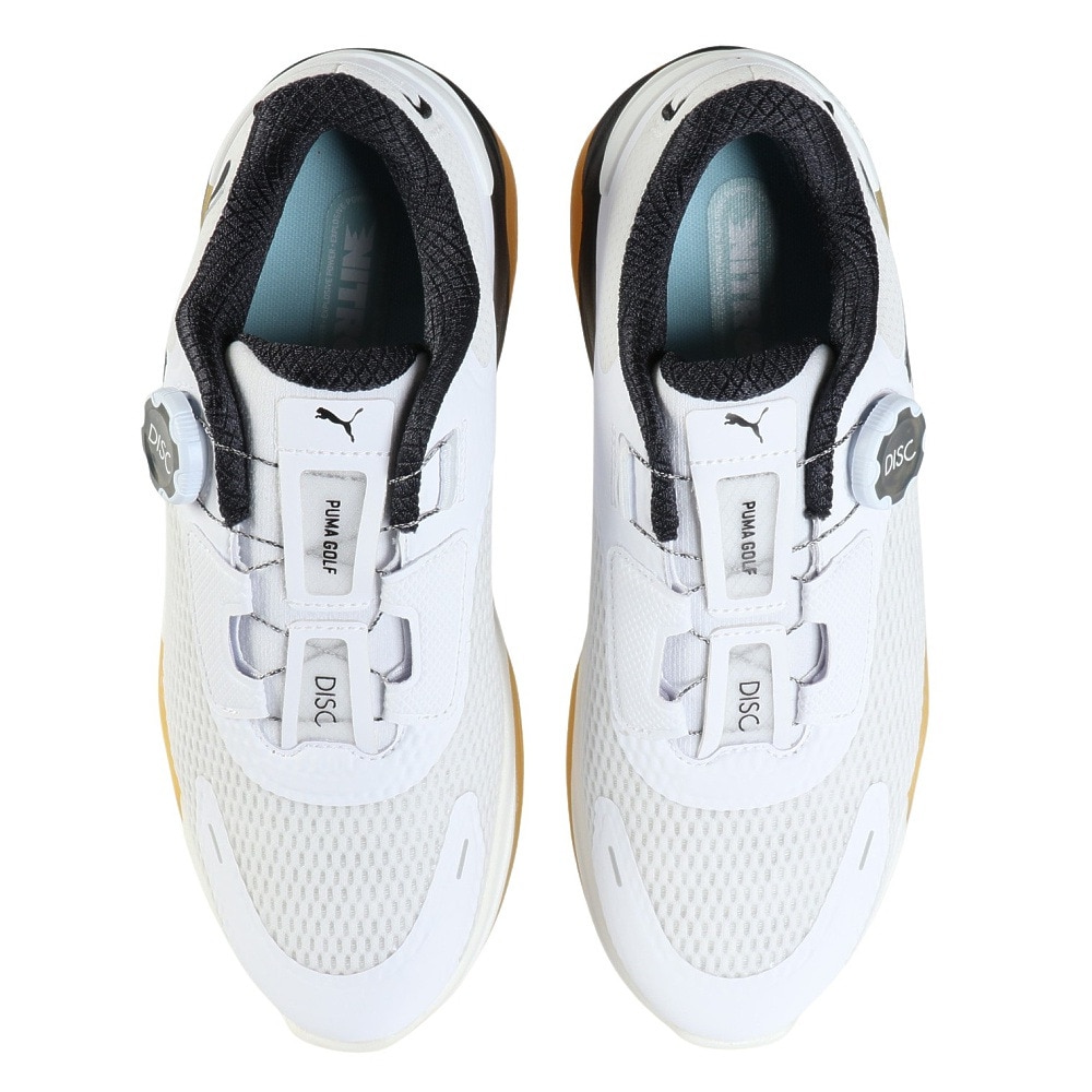 プーマ（PUMA）（メンズ）ゴルフシューズ 3E シャドウキャットニトロ ディスク ダイヤル式 スパイクレス 310219-04