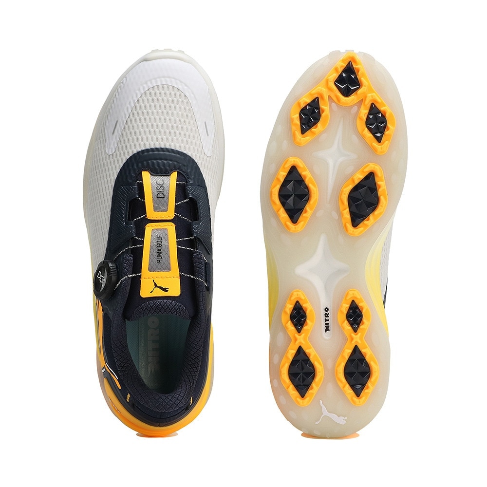 プーマ（PUMA）（メンズ）ゴルフシューズ 3E シャドウキャットニトロ ディスク ダイヤル式 スパイクレス 310219-07