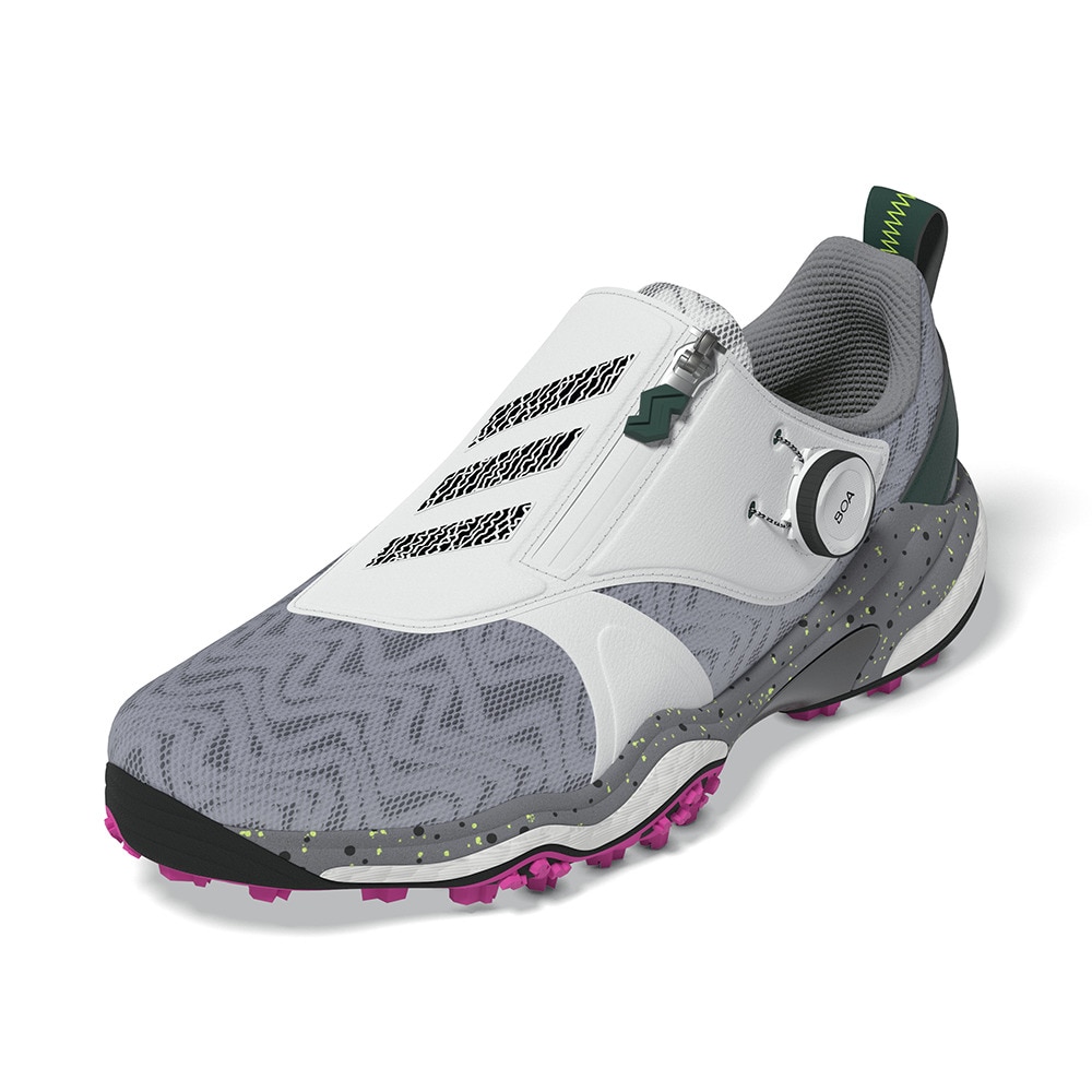 アディダス（adidas）（メンズ）ゴルフシューズ コードカオス 25 BOA スパイクレス IG8705W/BK