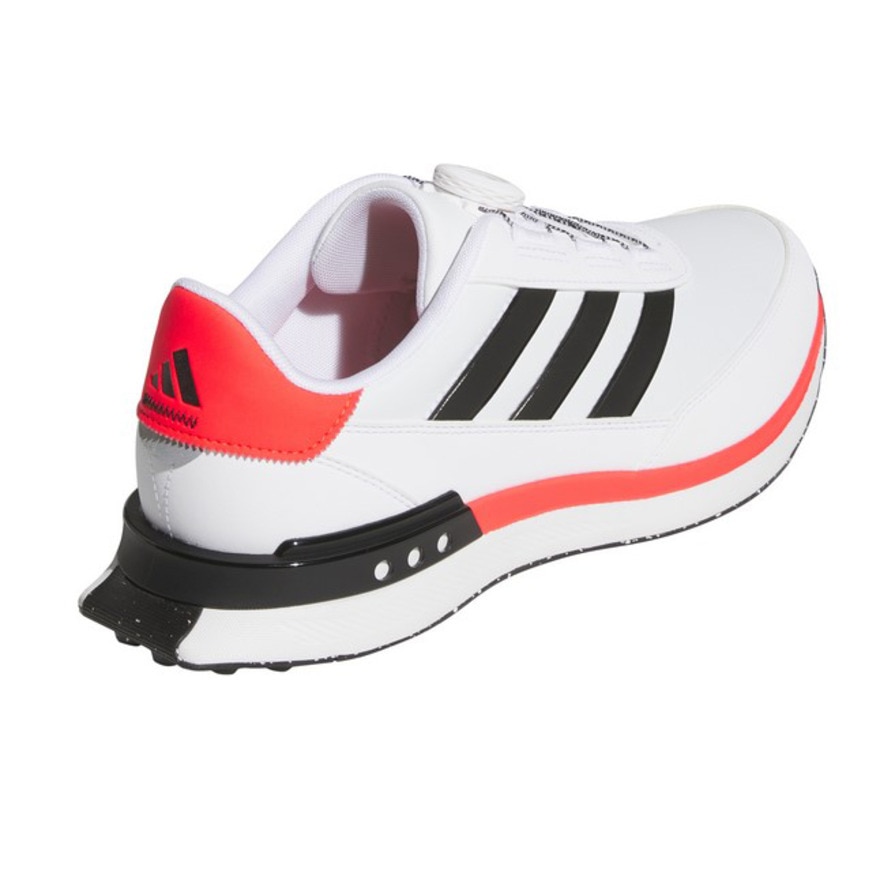 アディダス（adidas）（メンズ）S2G Spikeless ボア 24 Wide Golf 24-JI4033W/RED