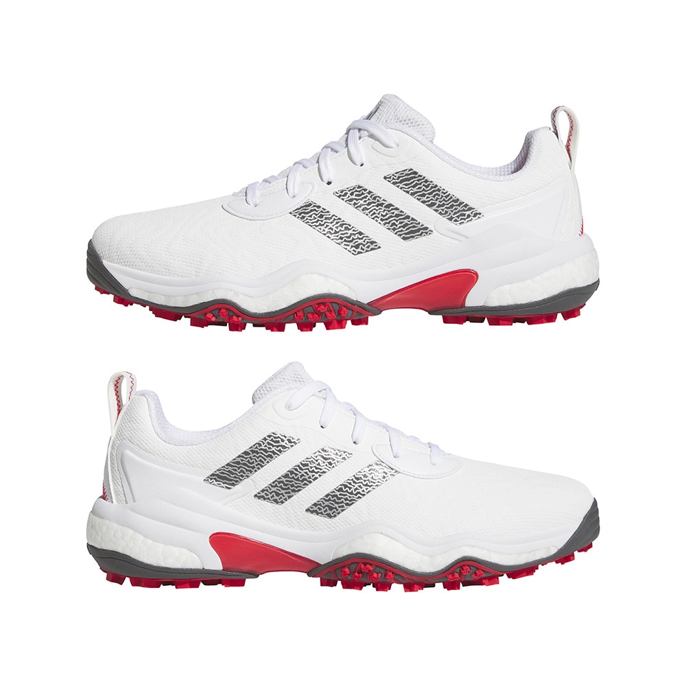 アディダス（adidas）（メンズ）ゴルフシューズ コードカオス 25 IH8448W/RED