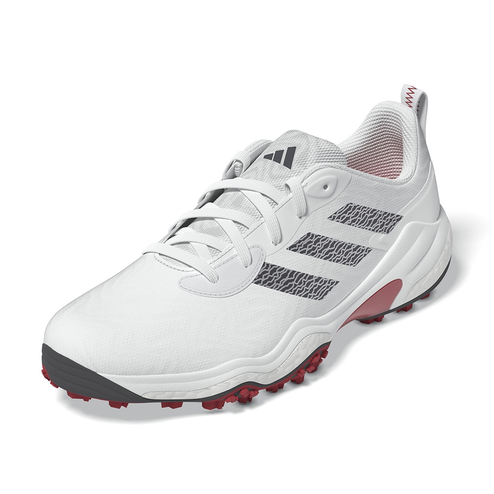 アディダス（adidas）（メンズ）ゴルフシューズ コードカオス 25 IH8448W/RED