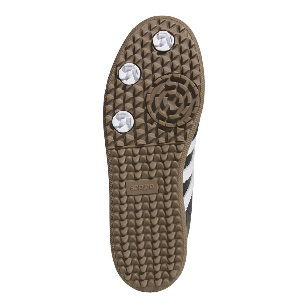 アディダス（adidas）（メンズ、レディース）ゴルフシューズ サンバ ゴルフ フルグレインレザー JH6150BLK