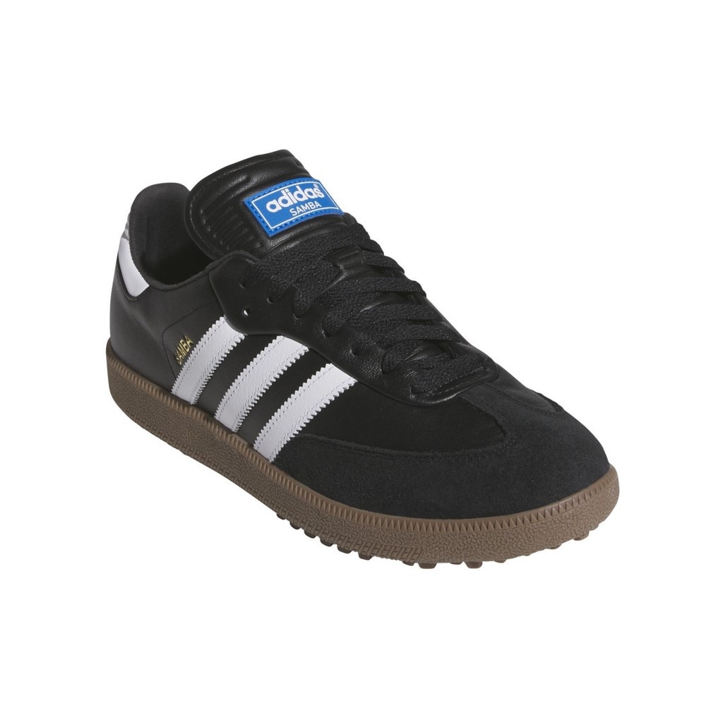 アディダス（adidas）（メンズ、レディース）ゴルフシューズ サンバ ゴルフ フルグレインレザー JH6150BLK