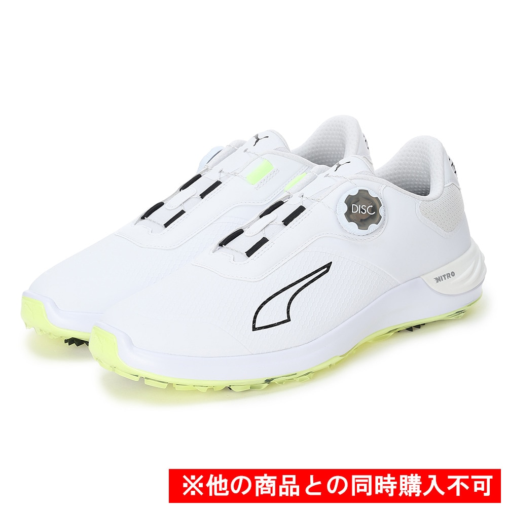 プーマ（PUMA）（メンズ）【先行予約商品】ゴルフシューズ パワーアセンド ニトロ ディスク 313146-01