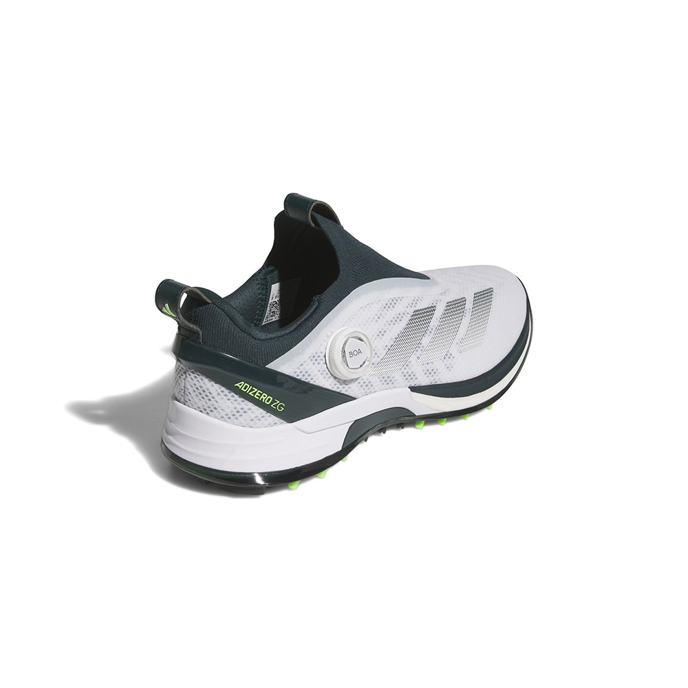 アディダス（adidas）（メンズ）アディゼロ ZG ボア ゴルフシューズ JI4162 W/GRN