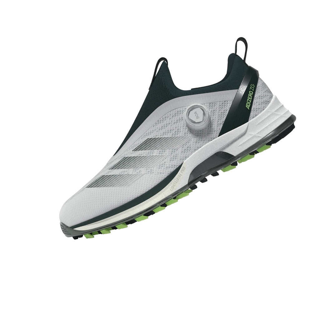 アディダス（adidas）（メンズ）アディゼロ ZG ボア ゴルフシューズ JI4162 W/GRN