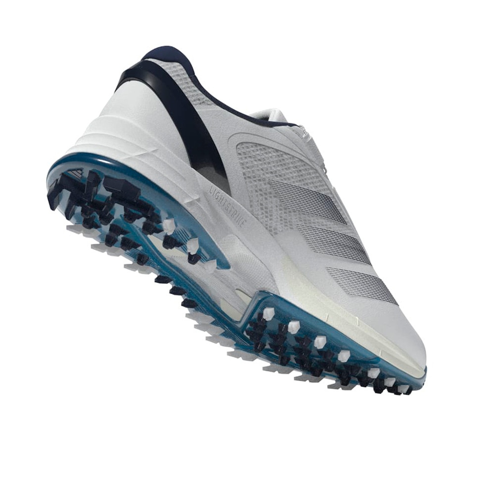 アディダス（adidas）（メンズ）アディゼロ ZG ロー ボア ゴルフシューズ JS1767 W/NVY