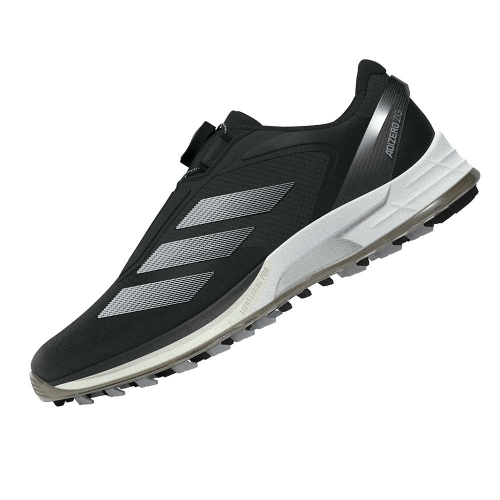 アディダス（adidas）（メンズ）アディゼロ ZG ロー ボア ゴルフシューズ JS1768 BLK