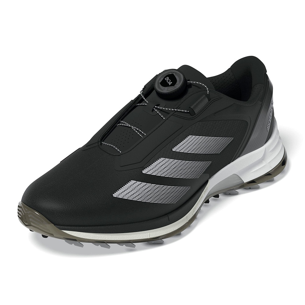 アディダス（adidas）（メンズ）アディゼロ ZG ロー ボア ゴルフシューズ JS1768 BLK